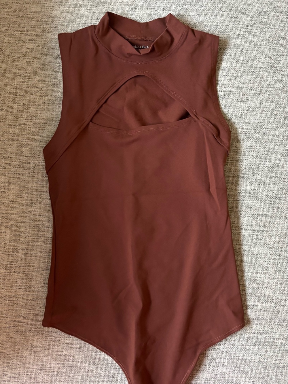 A&F Sleeveless Cutout Bodysuit